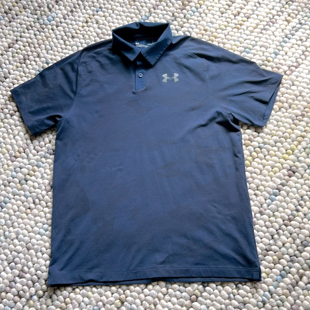 Under Armour Golf Shirt Sz L